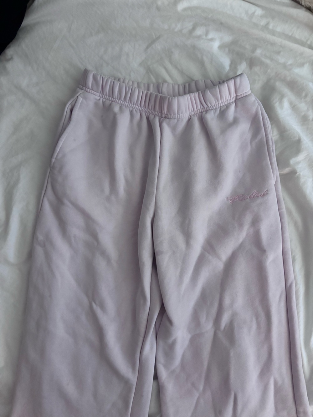 Edikted Light Pink Sweatpants